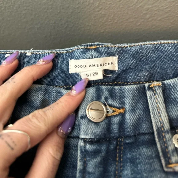 Good American straight leg jeans - Picture 3 of 5